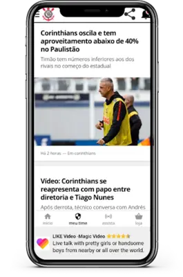 TIMÃO PLAY android App screenshot 1